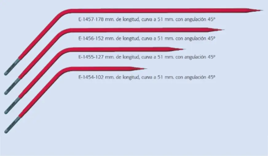 Agujas de Microdisección Seria E-1400 - Disamed